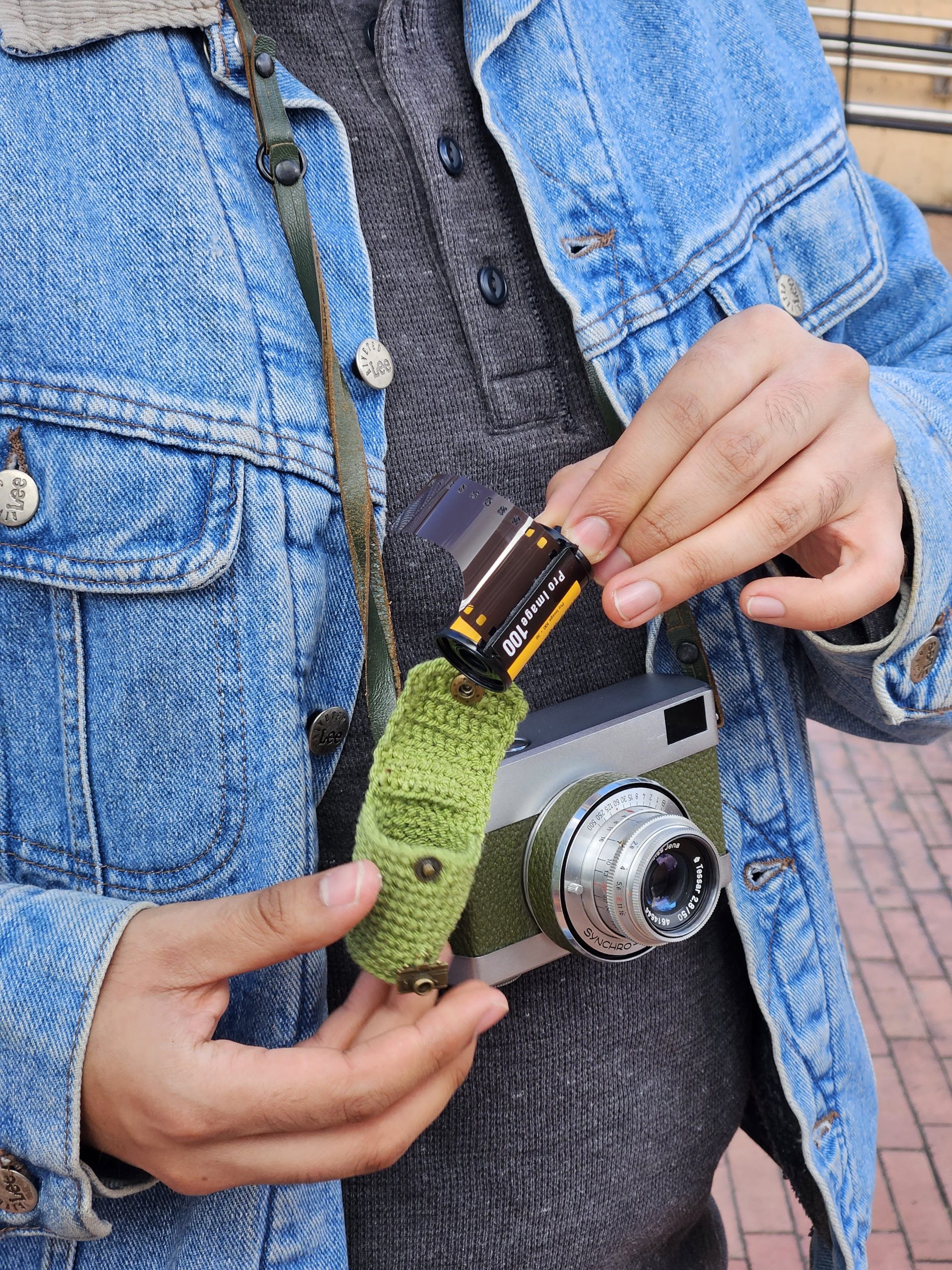 Porta rollos en crochet - Imagen 4