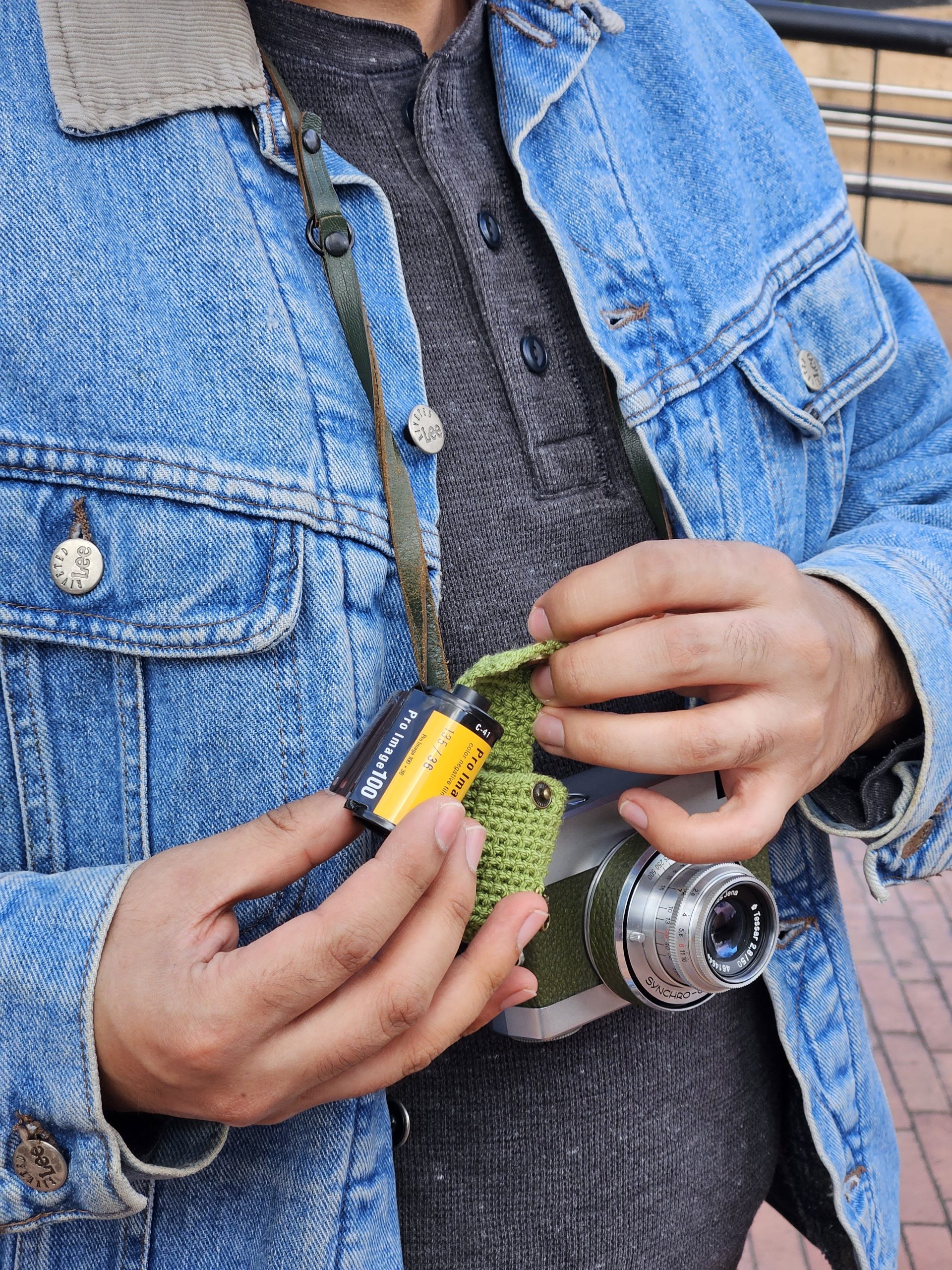 Porta rollos en crochet - Imagen 6