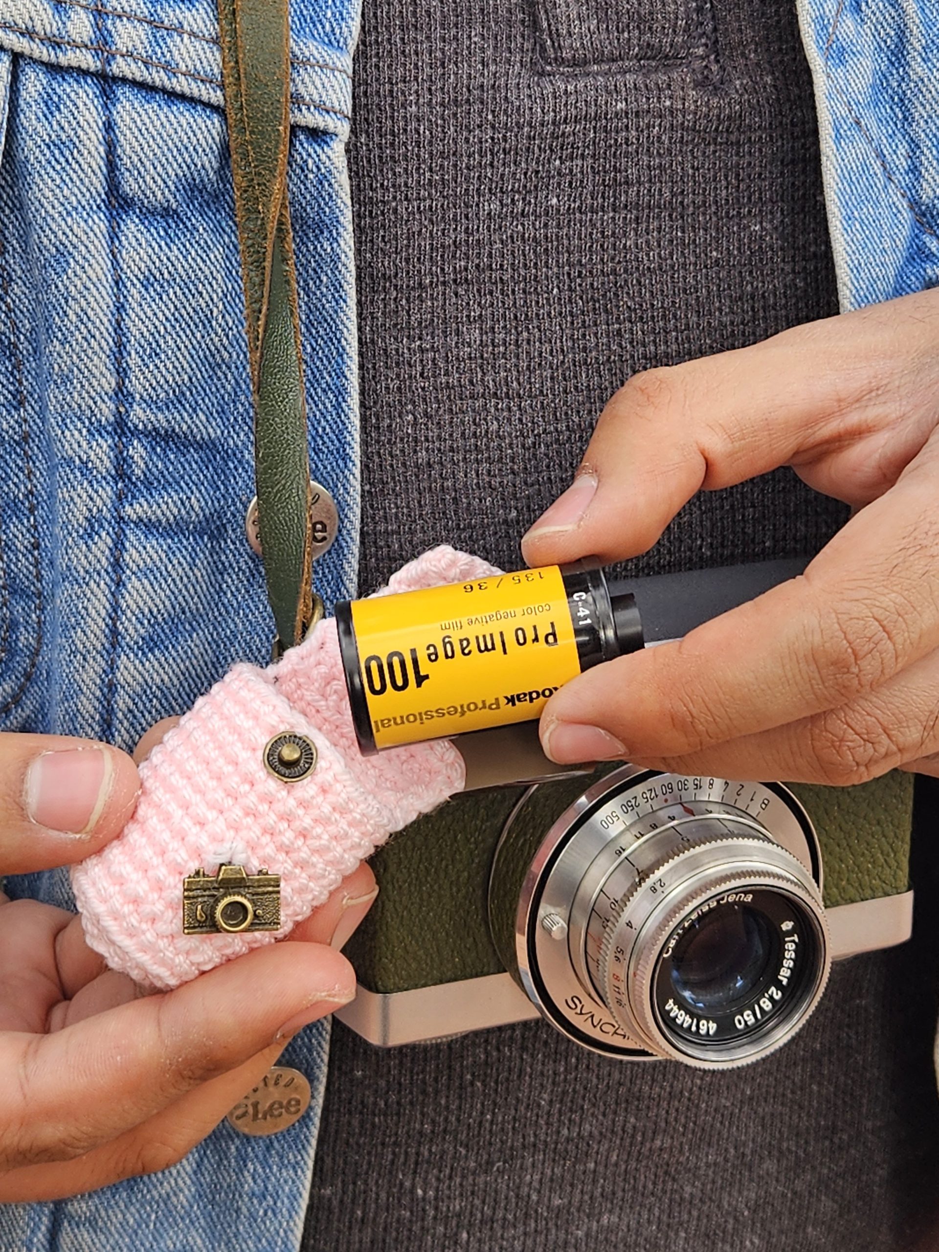 Porta rollos en crochet - Imagen 3