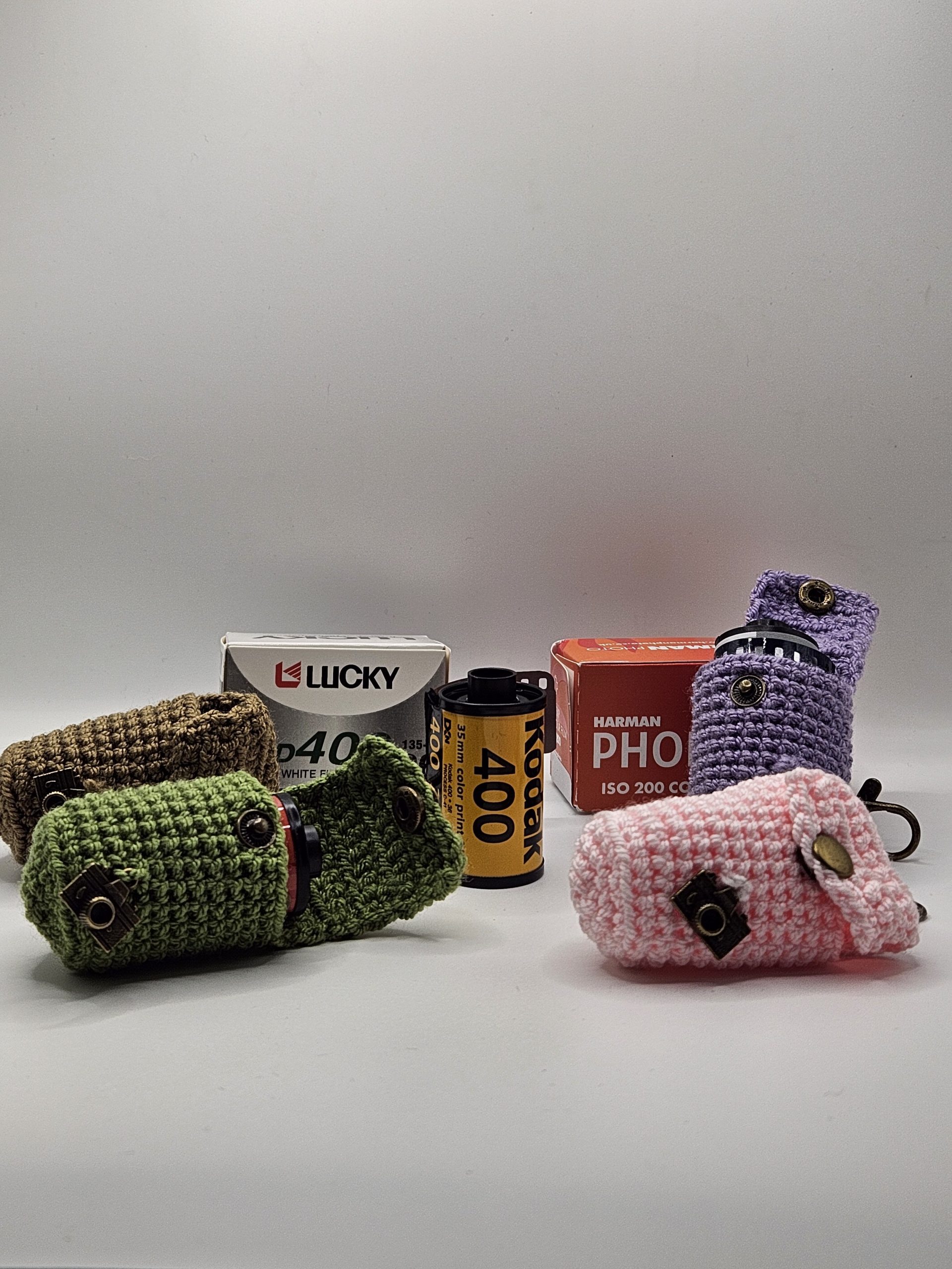 Porta rollos en crochet - Imagen 2