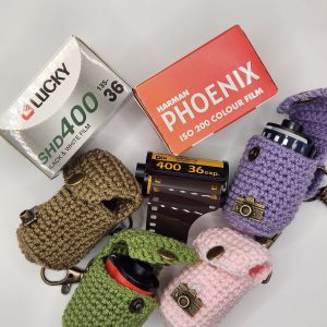 Porta rollos en crochet