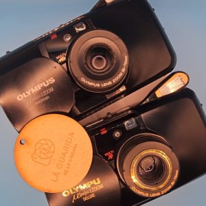 Olympus MJU zoom panorama y Deluxe