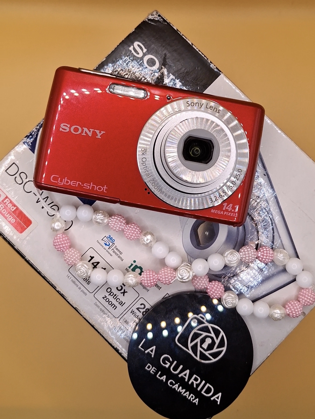 Sony Cyber-shot DSC-W620 (Roja)