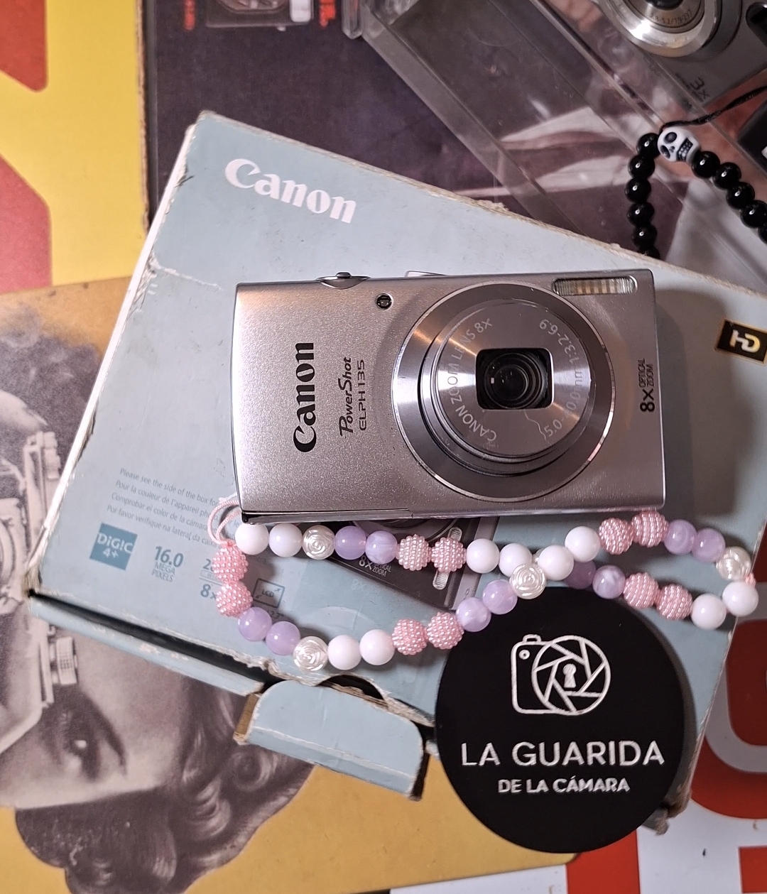 Canon PowerShot ELPH 135 (Kit en Caja)